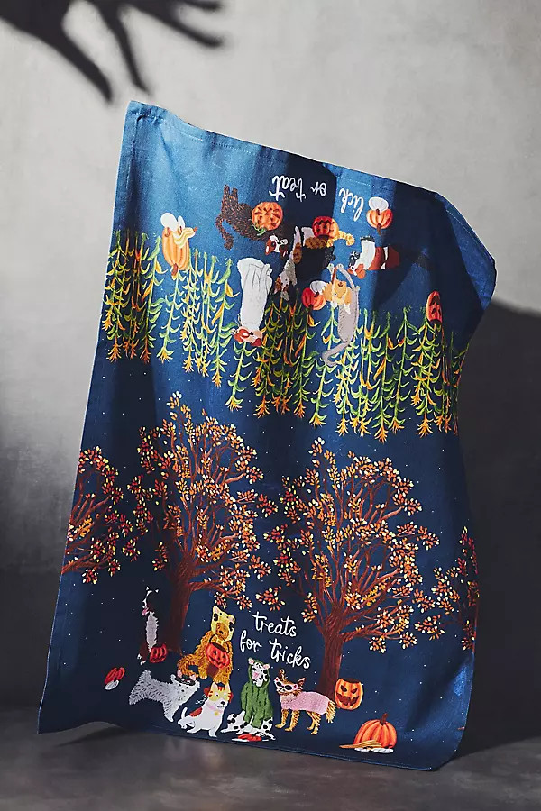 Trick or Treat Dish Towel | Anthropologie (US)