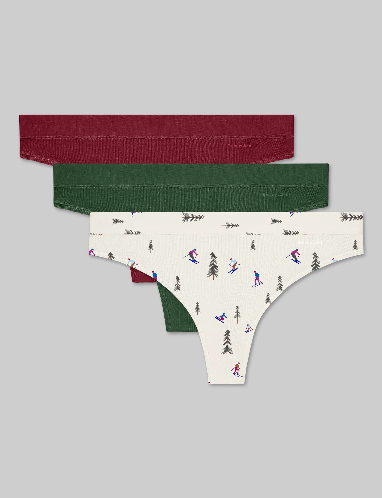 Women's Second Skin Thong (3-Pack) | Tommy John