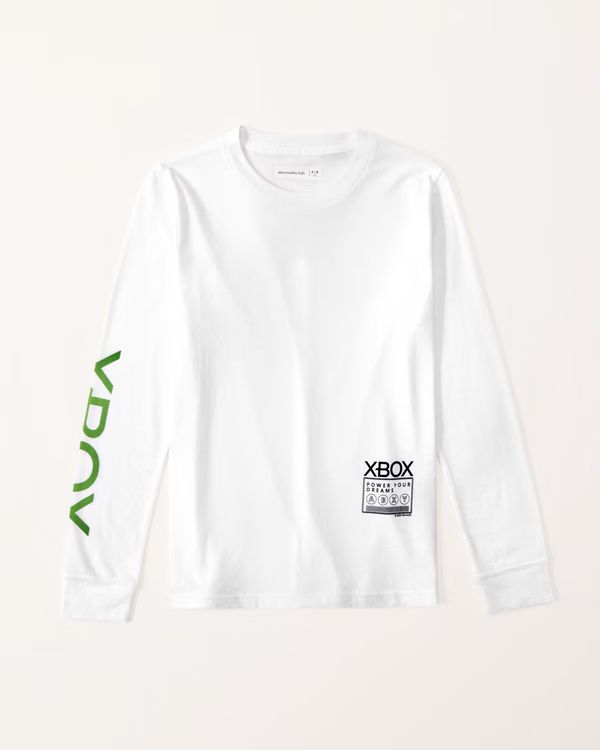 long-sleeve xbox graphic tee | Abercrombie & Fitch (US)