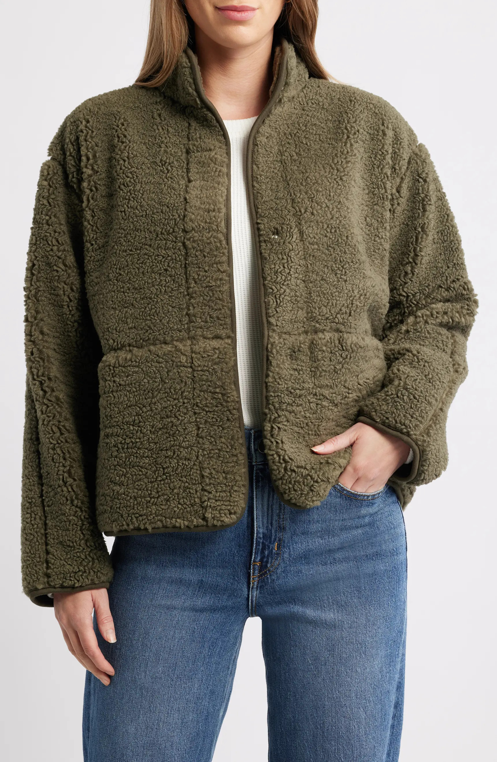 Faux Shearling Jacket | Nordstrom