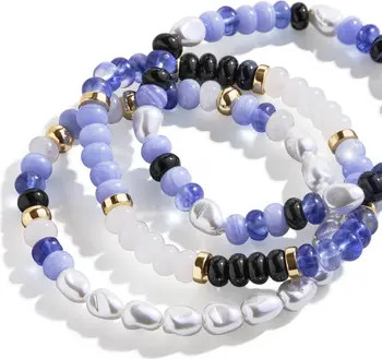 BaubleBar Kai Set of 3 Beaded Bracelets | Nordstrom | Nordstrom