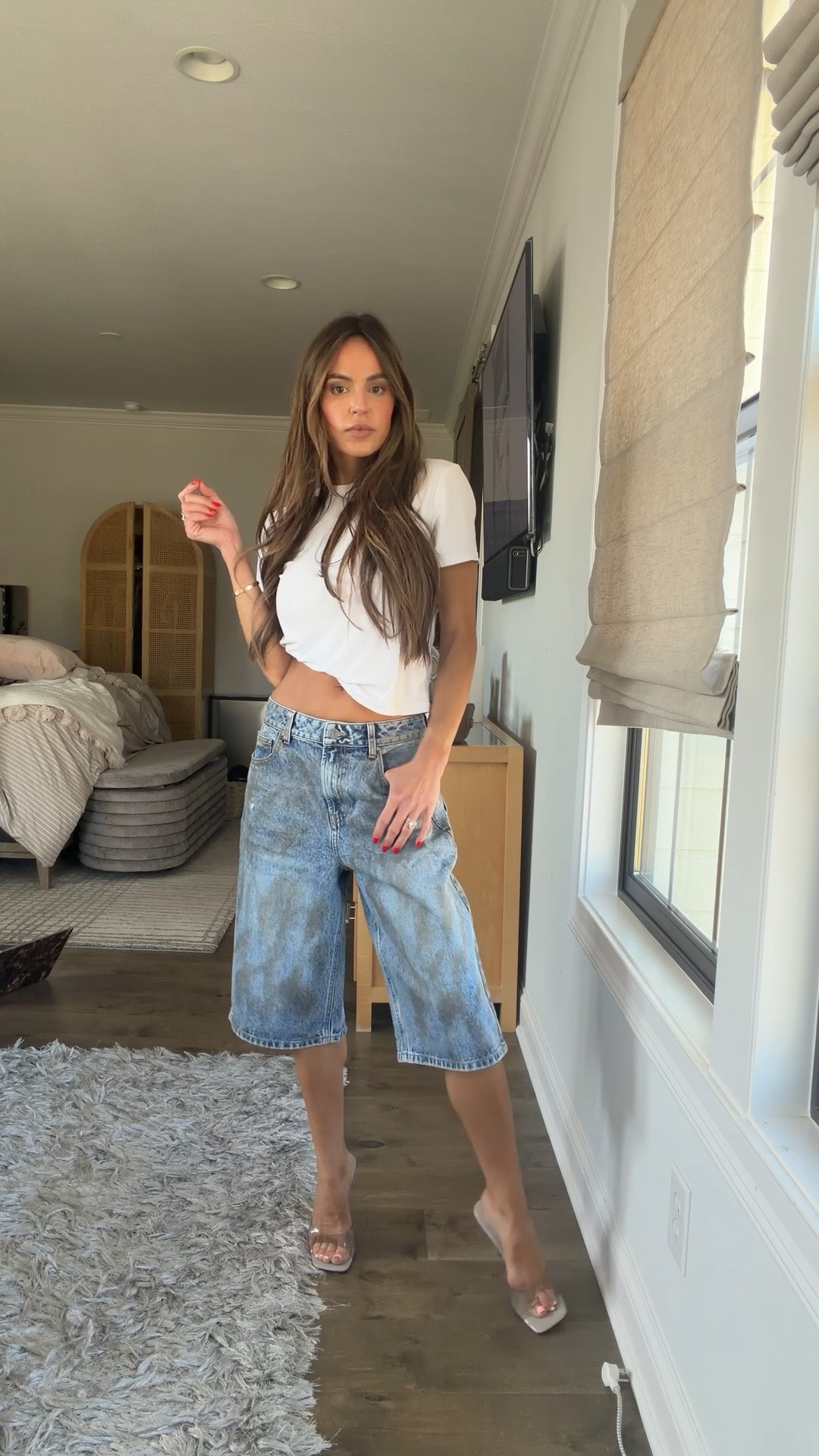 These shorts and these heels 👠 

#LTKFestival #LTKSpringSale #LTKdayinmylife