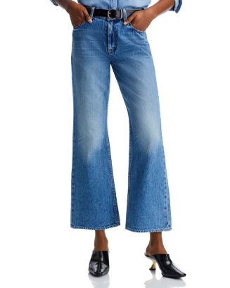 MOTHER The Bookie Flooded Wide Leg Jeans in Deans List  | Bloomingdale's MOTHER | Bloomingdale's (US)