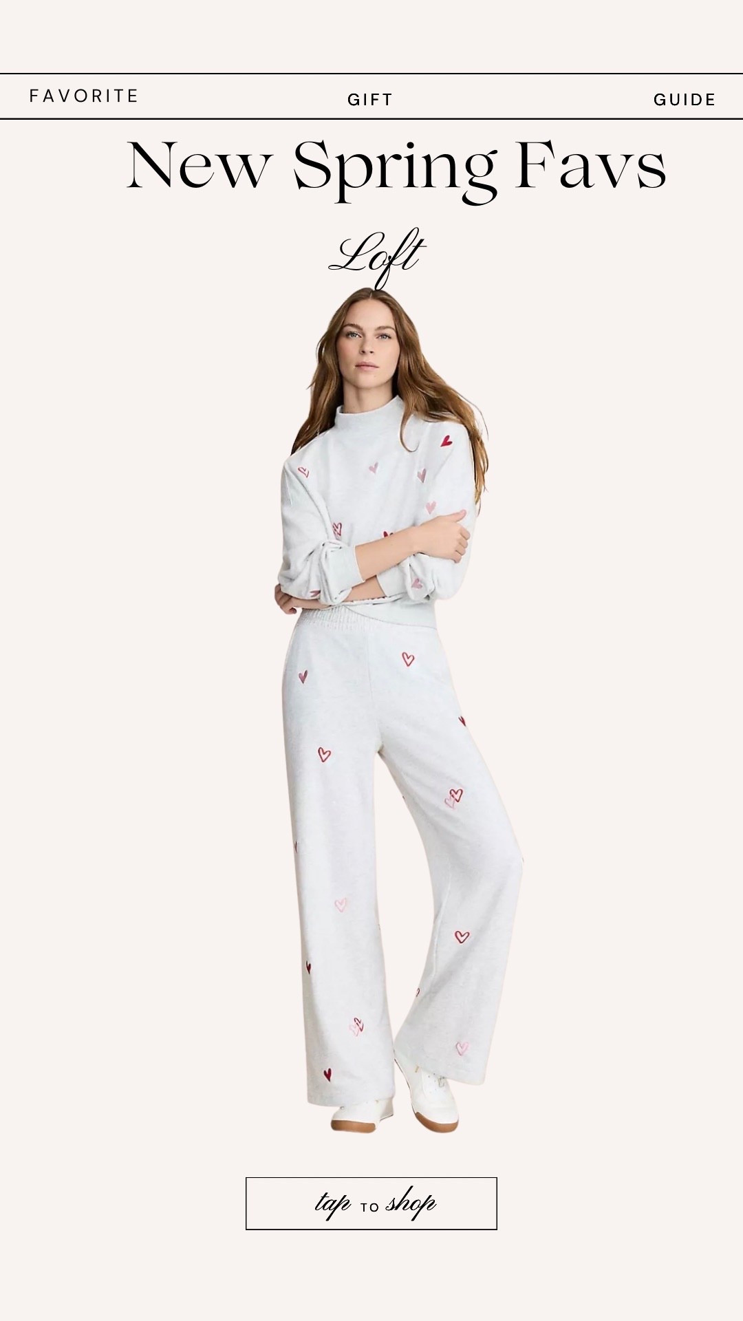 New loft moc sweatshirt and pants are 30% off! Great for Valentine’s Day or Galentines Day 

#LTKSeasonal #LTKmomlife #LTKSaleAlert