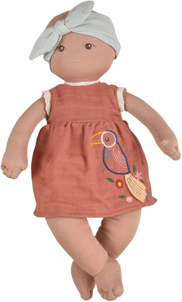 Tikiri Toys Bonikka Baby Aria - Organic Baby Doll (Dusty Pink) | Amazon (US)