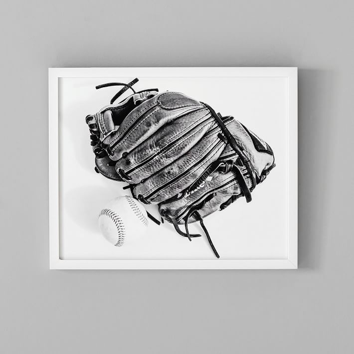 Minted® Ball Game Framed Art by Lindsay Kelly Art | Pottery Barn Teen