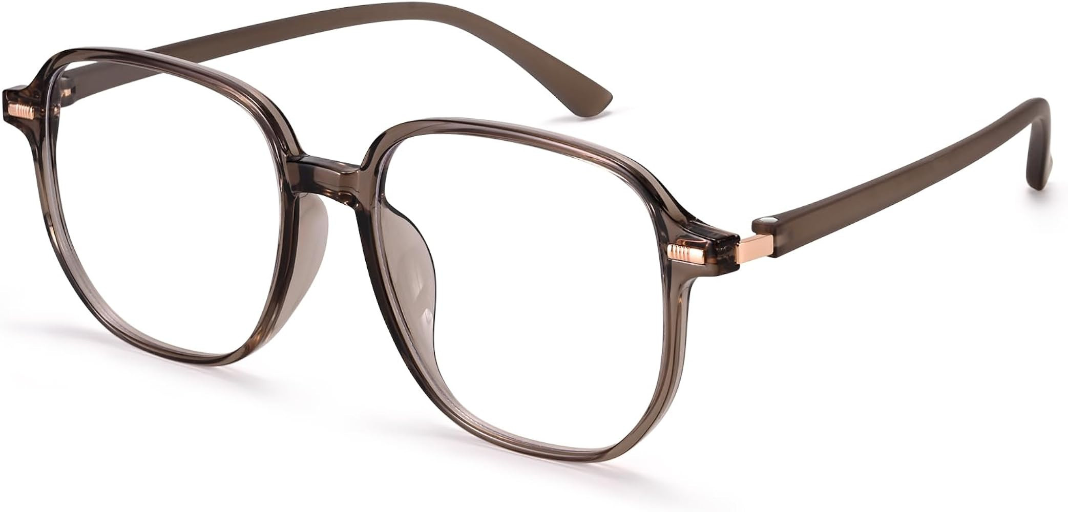 Dollger Blue Light Glasses for Woman Square Oversized BlueLight Blocking Big Frames Computer Scre... | Amazon (US)