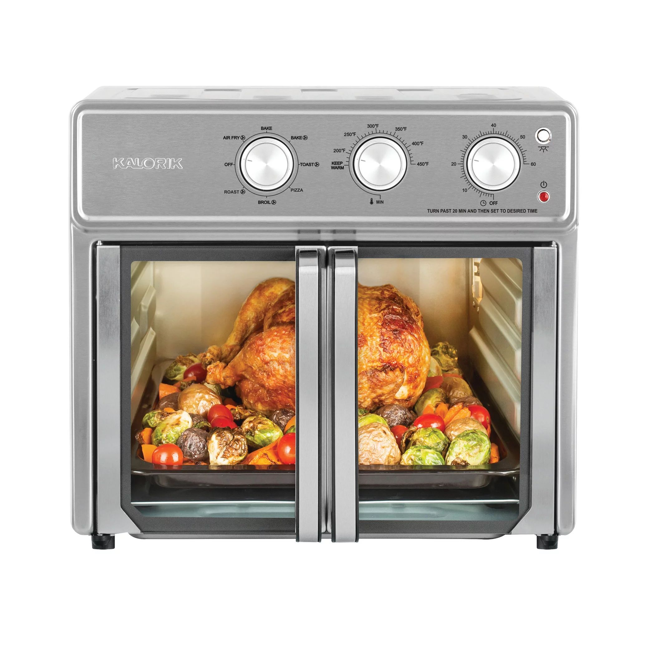 Kalorik MAXX 26 Quart Air Fryer Oven, Stainless Steel | Walmart (US)