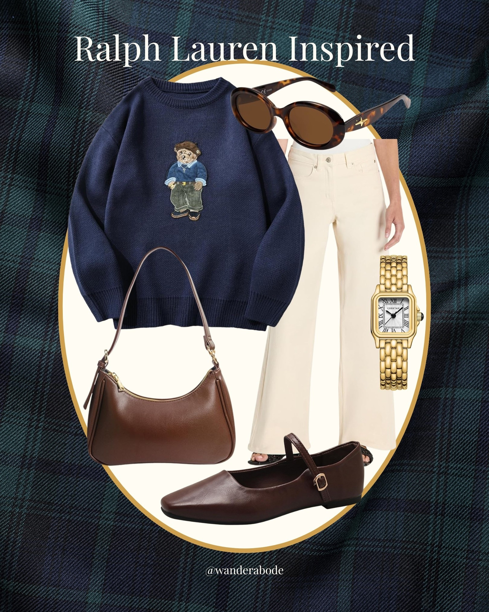 ✨ Ralph Lauren Inspired Amazon Finds ✨
If you love the classic, preppy, and timeless Ralph Lauren aesthetic but want it on an Amazon budget — this one’s for you! 🐻 Think cable knit sweaters, plaid dresses, tailored blazers, and cozy layers that give all the old money and equestrian chic vibes.

Shop the look:
🏇 Cable knit sweaters
🏇 Plaid dresses & skirts
🏇 Brown leather handbags
🏇 Polo bear socks & sweaters
🏇 Tweed blazers & trousers
🏇 Classic home decor touches

Perfect for fall fashion, preppy style lovers, and anyone building a Ralph Lauren inspired capsule wardrobe.

#LTKFindsUnder50 #LTKFindsUnder100