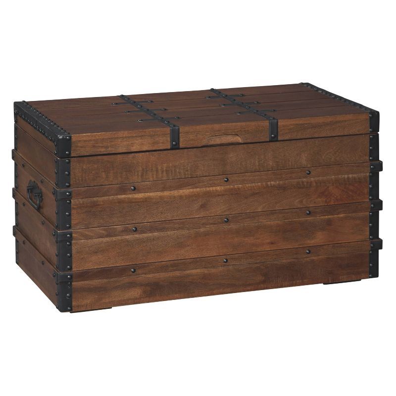 Kettleby Storage Trunk Brown - Signature Design by Ashley | Target