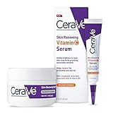 CeraVe Healthy Aging Skincare Duo | Contains 10% Pure Vitamin C Serum, 1 oz & Night Cream for Face 1 | Amazon (US)