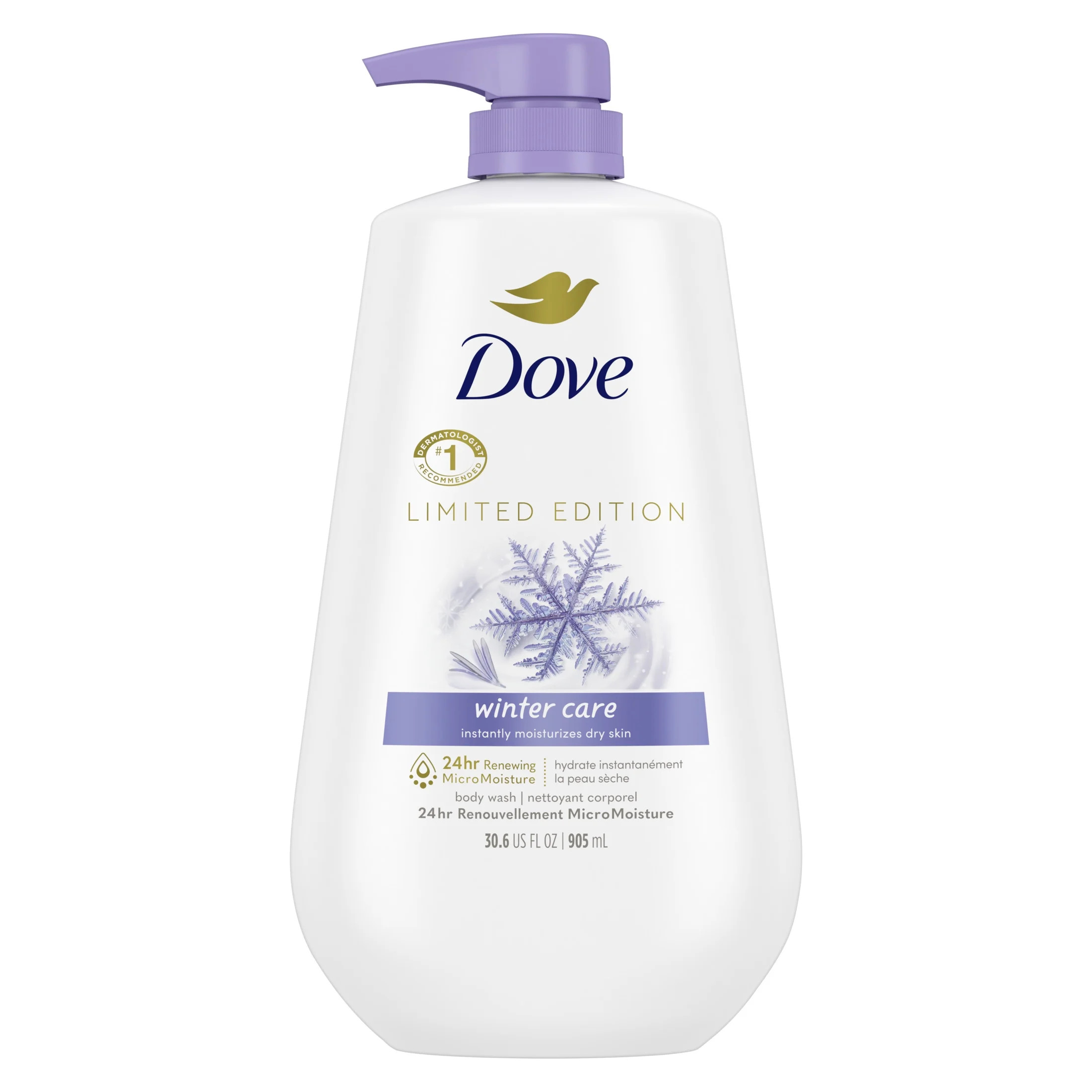 Dove Limited Edition Women's Body Wash Winter Care Paraben & Sulfate Free, 30.6 oz | Walmart (US)