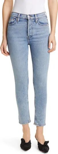 Re/Done Originals High Waist Crop Jeans | Nordstrom | Nordstrom