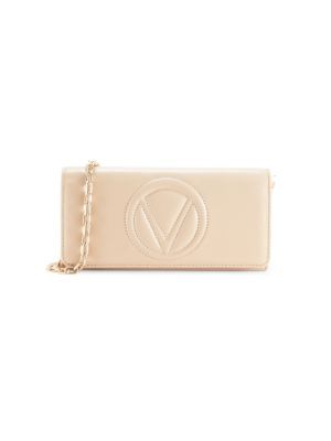 Valentino by Mario Valentino Ajah Dollaro Leather Wallet-On-Chain on SALE | Saks OFF 5TH | Saks Fifth Avenue OFF 5TH