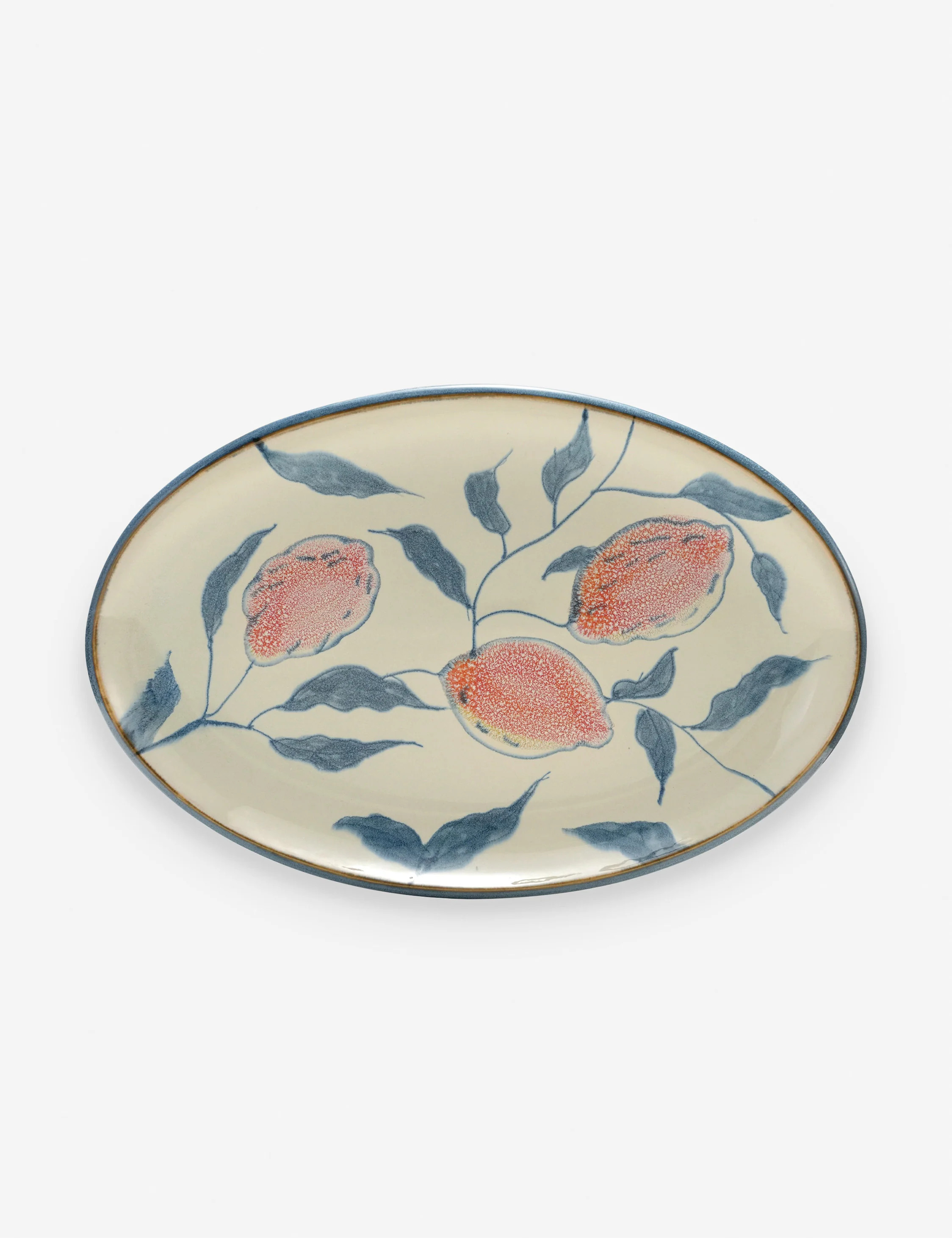 De Hand-Painted Luca Platter | Lulu and Georgia 