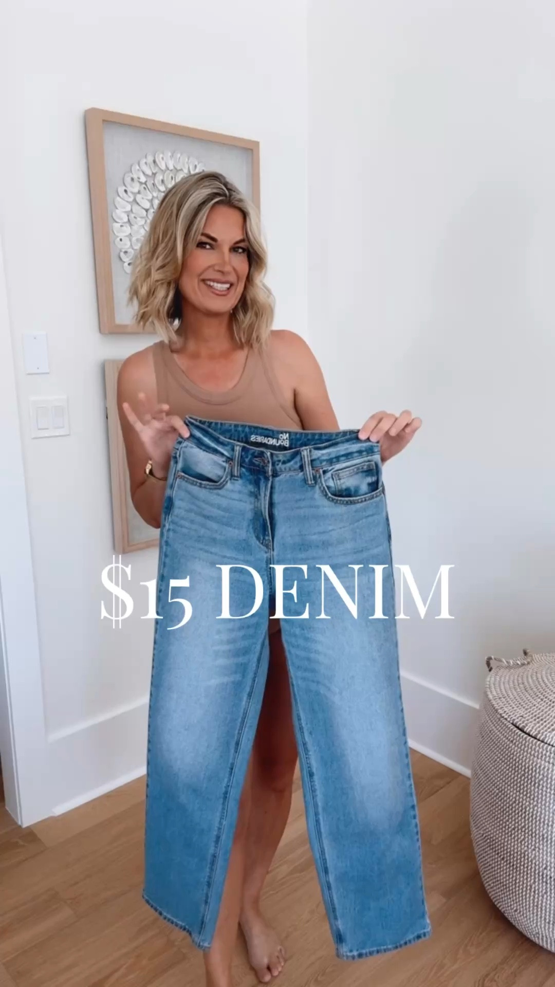 Spring outfit. I am 5’11” in 4 regular in the $15 jeans for a cropped fit.  Small tops  

#LTKootd #LTKTall #LTKOver40