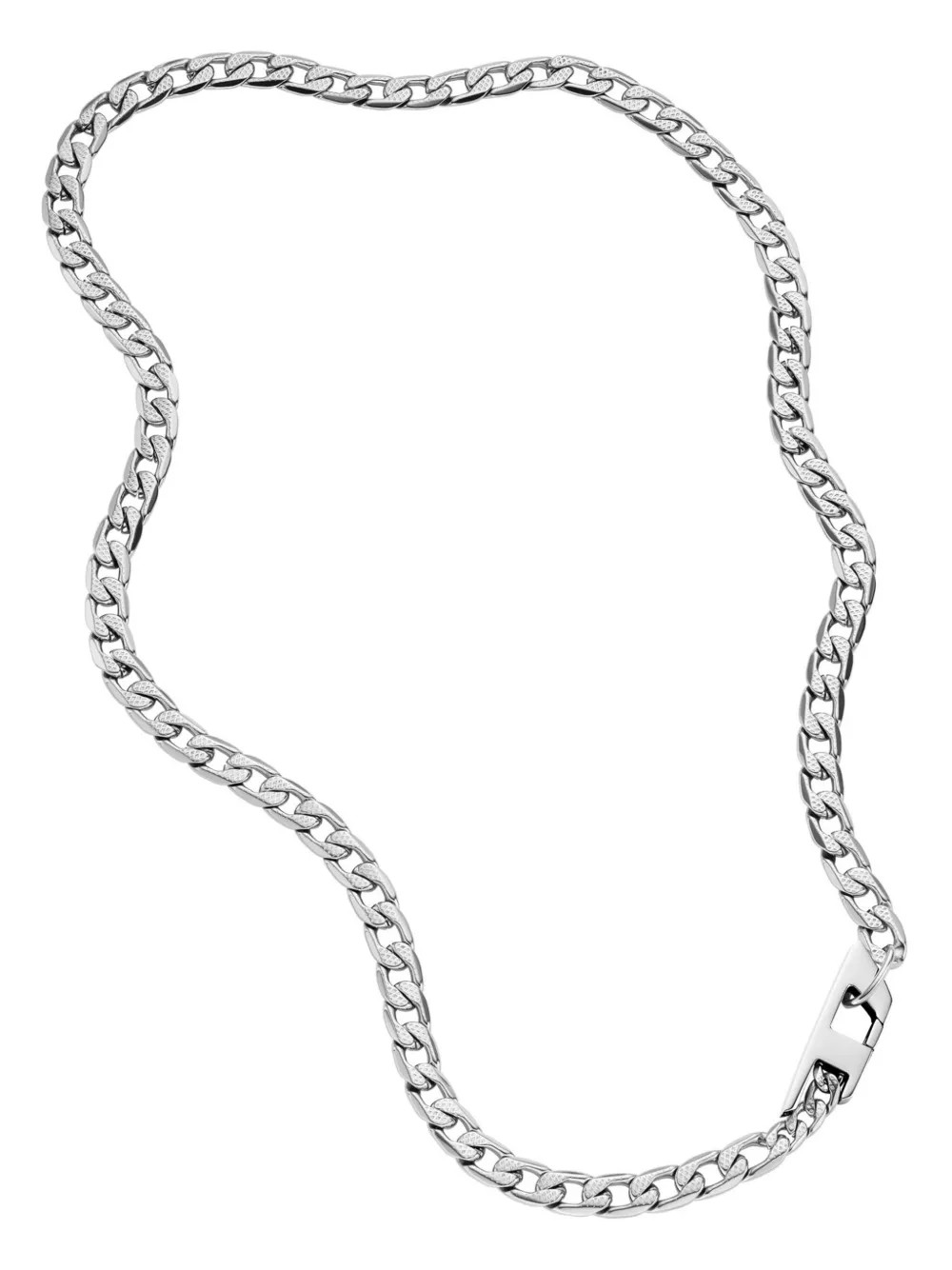 Diesel logo-pendant curb-chain Necklace | Silver | FARFETCH CA | Farfetch Global