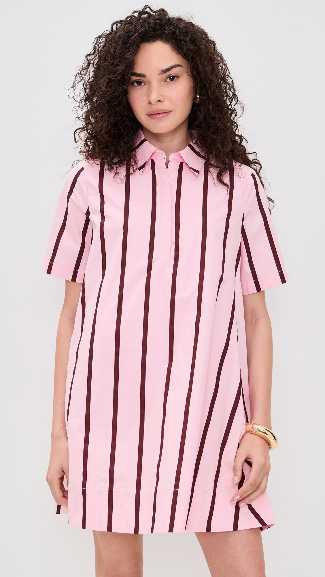 Striped Kaftan Mini Dress | Shopbop