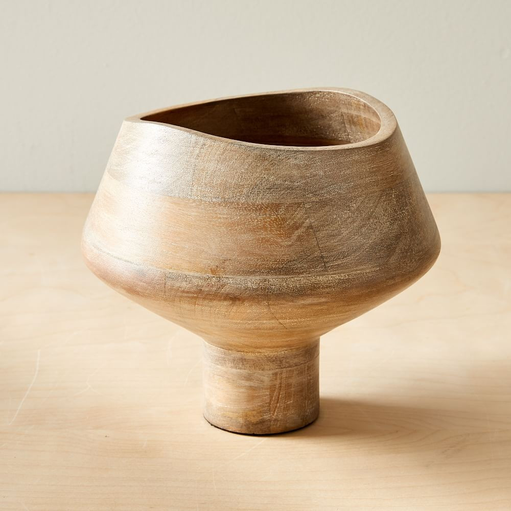 Coastal Natural Wood Bowls & Vases | West Elm (US)