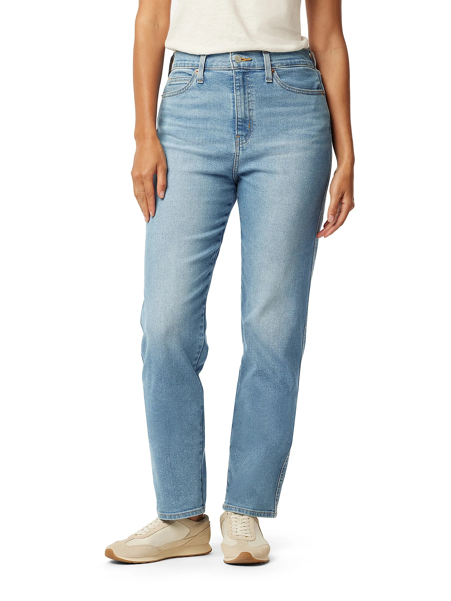 Levi Strauss Signature Women's Heritage High Rise Straight Jean, 27" Inseam, Sizes 2-16 | Walmart (US)