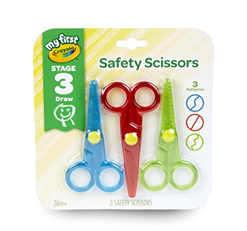 Crayola My First Safety Scissors, Toddler Art Supplies, 3ct | Amazon (US)