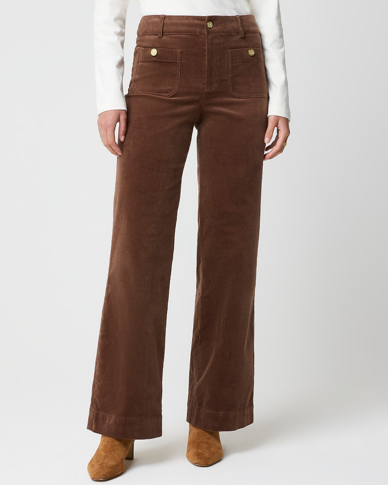 Corduroy Lizzie patch-pocket pant | J.Crew Factory