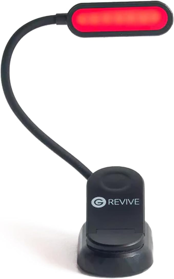 Revive - 670nm Red Reading Light by Gamma - Sleep Therapy - Melatonin Promoting Natural Sleep Aid | Amazon (US)