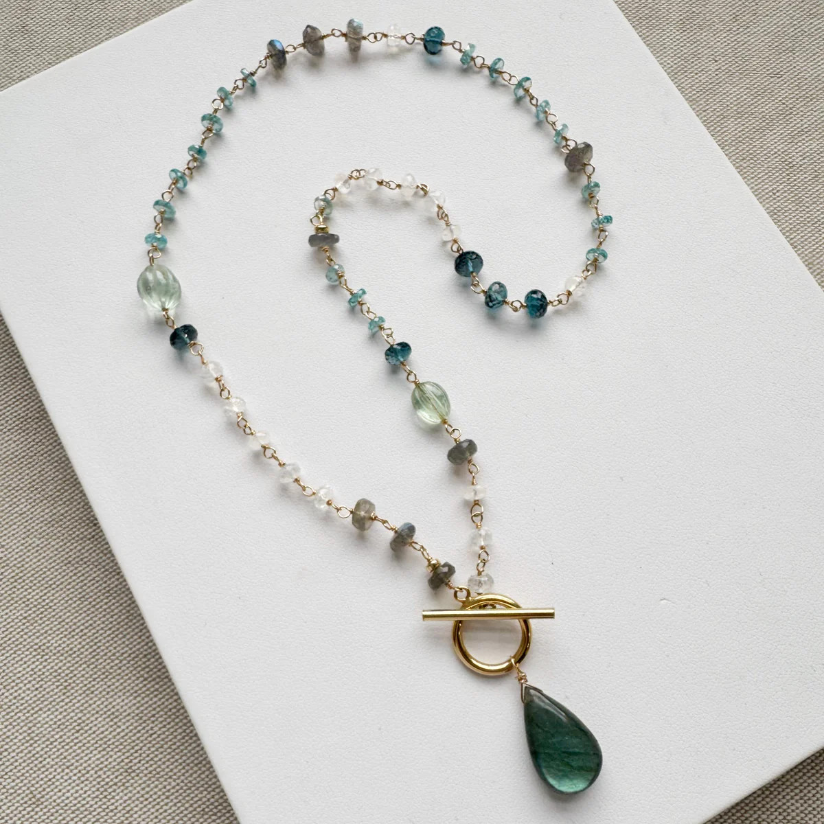 Green Mist Necklace | Sarah Cornwell Jewelry