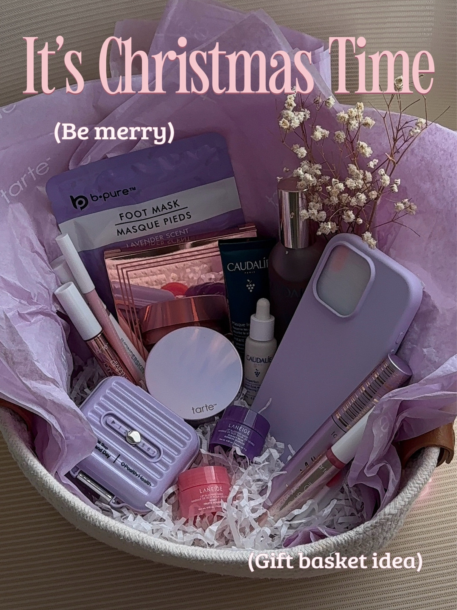 Gift basket idea for her 💜 

#LTKGiftGuide #LTKHoliday #LTKFindsUnder100