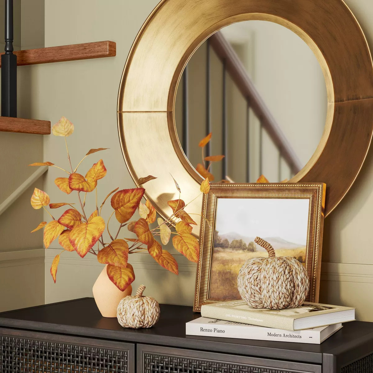 Two Tone Woven Pumpkin Natural - Threshold™ | Target