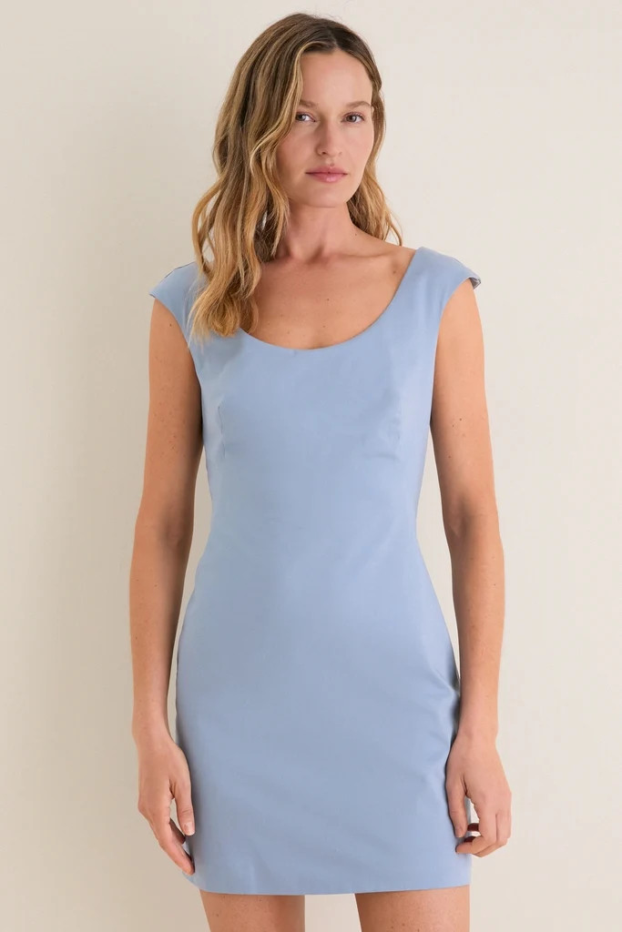 Maison Blue Cotton Romy Mini Dress | Tuckernuck (US)