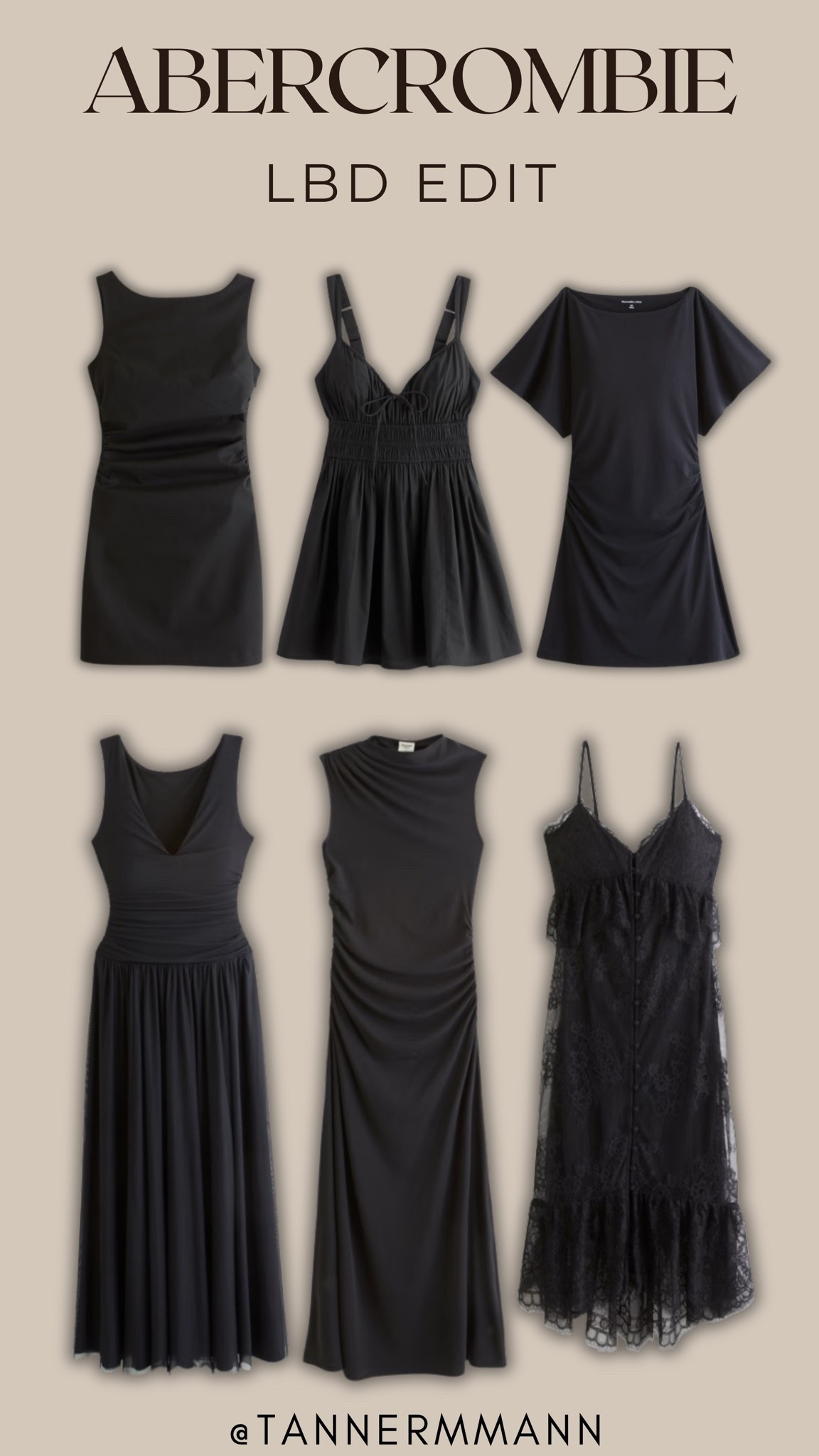 Abercrombie black dresses #LBD #DateNightDress #PartyDress ￼

#LTKootd #LTKWedding