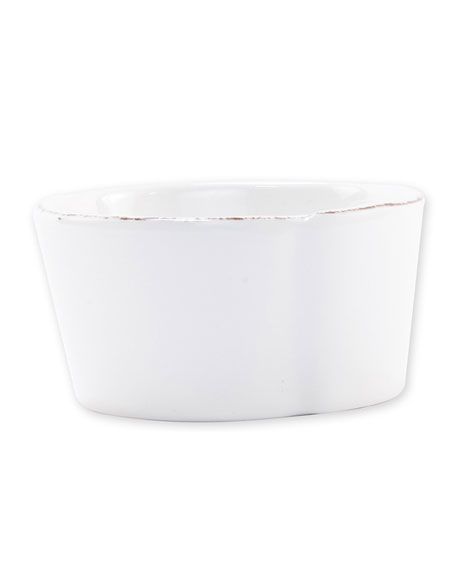 Vietri Melamine Lastra Condiment Bowl, White | Neiman Marcus