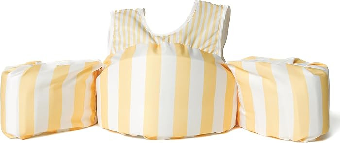 Colorblock Swim Vest, Toddler Life Jacket, Cute, Simple, Life Vest for Boys and Girls (Blue) | Amazon (US)