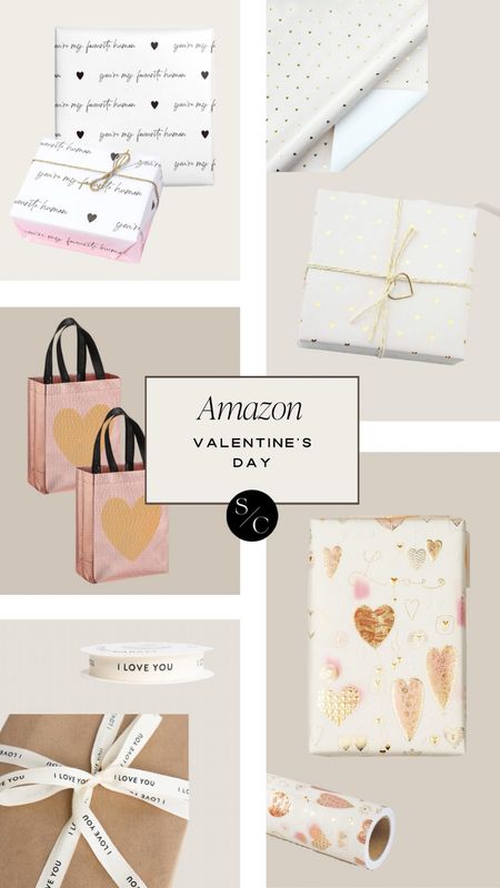 Amazon | Valentine’s Day Wrapping & Bags

Amazon find, Amazon under $20, wrapping paper, hearts 

#LTKhome #LTKSeasonal #LTKfindsunder50