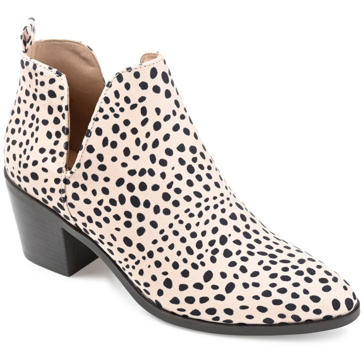 Journee Collection Womens Lola Pull On Stacked Heel Booties | Target