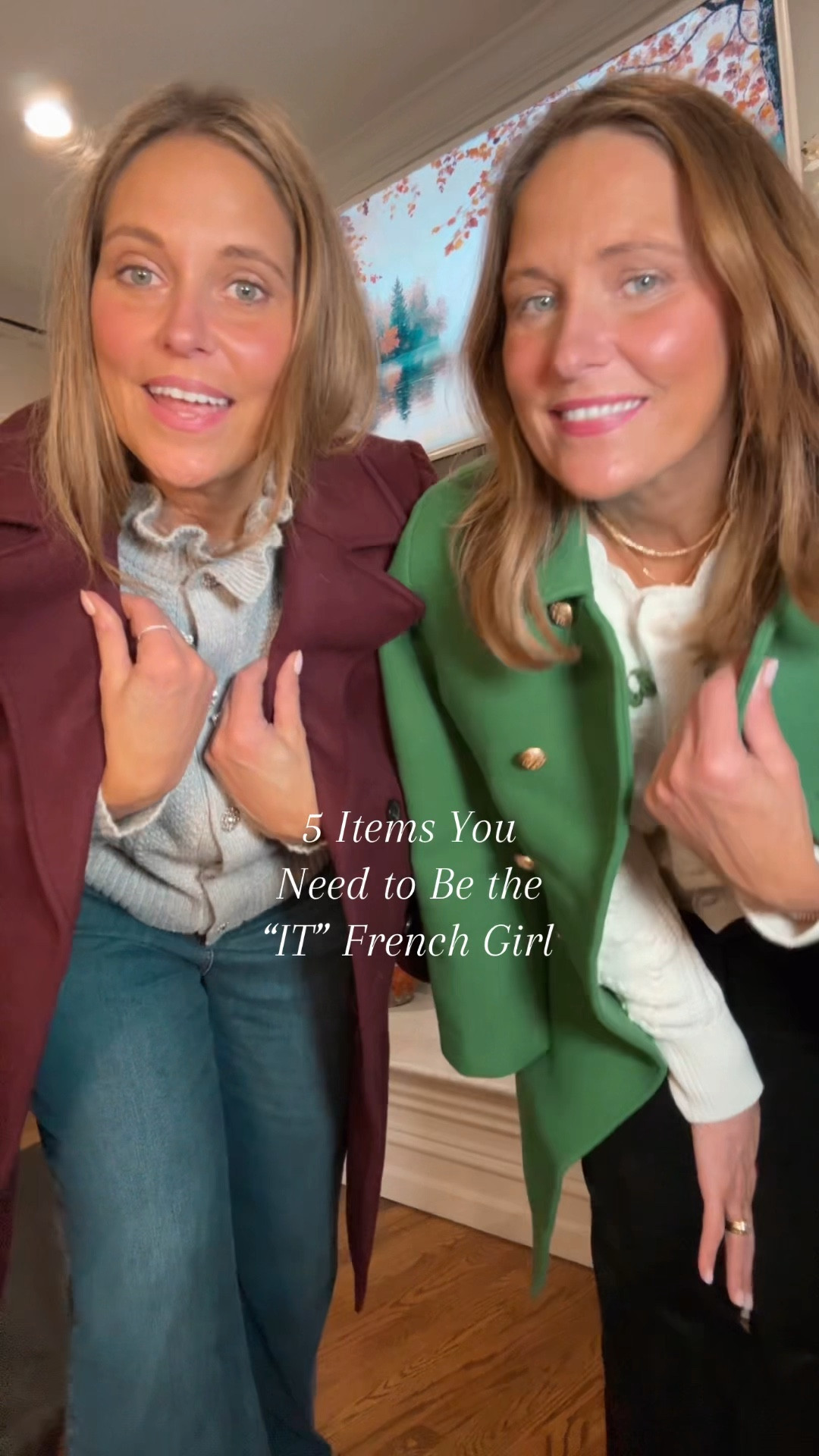 Here is the formula!

1) Neutral cardigan with a french collar
2) embellished sweater
3) mary jane flats or oxfords
4) straight leg jeans or pants
5) peacoat or military jacket (fun fact these style coats originated in France)

To shop use our link in bio to LTK.

#talbotspartner @Talbots #over50style #over40style #over30style #over60style #fashion #ootd #classicstyle #whattowear #howtostyle #midsizestyle #preppystyle #classicstyle #fashionfinds

#LTKStyleTip #LTKMidsize #LTKOver40