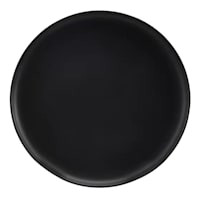 Laila Ali Black Dinner Plate | At Home
