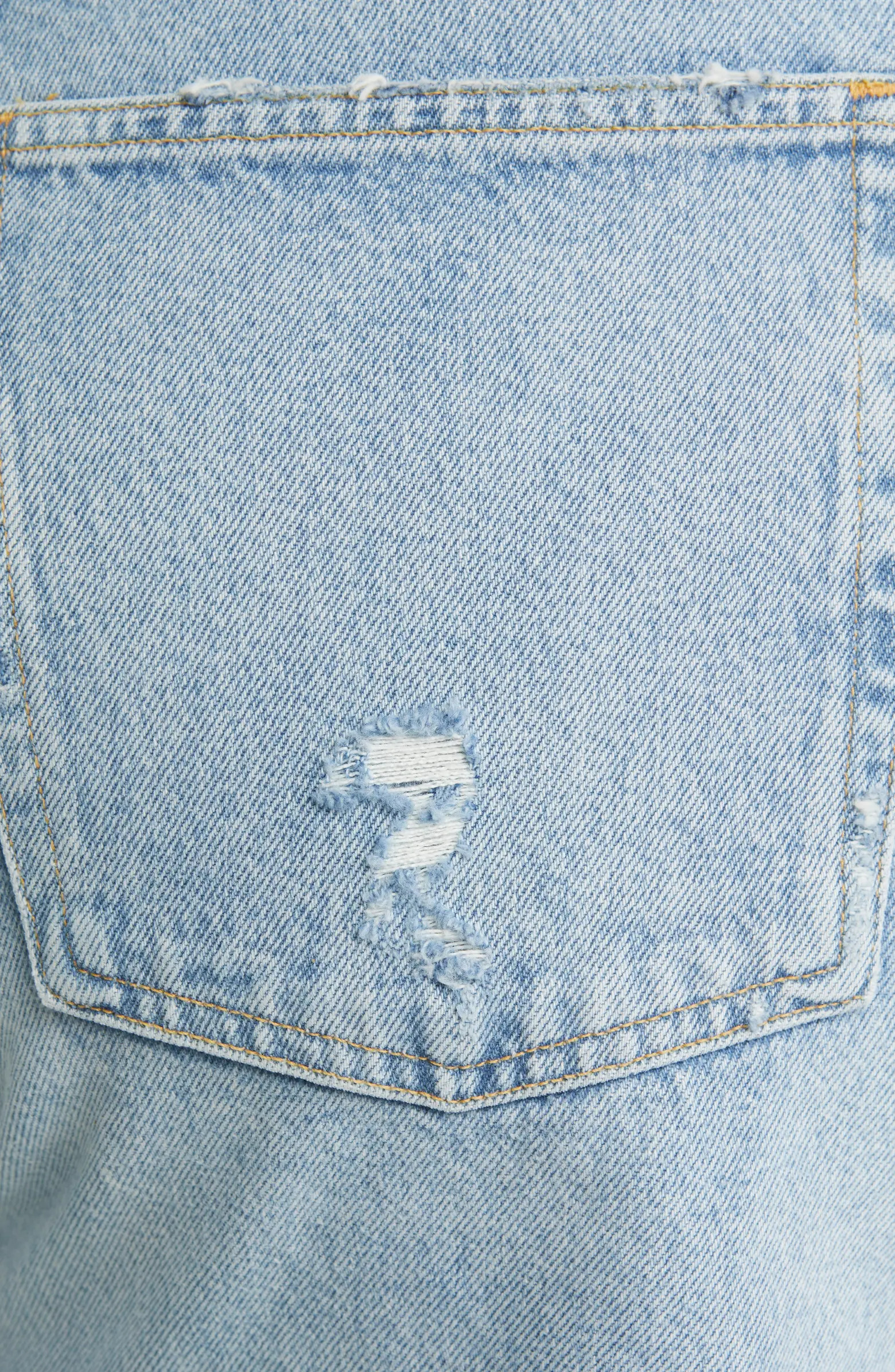 Parker Long High Waist Cutoff Denim Shorts | Nordstrom