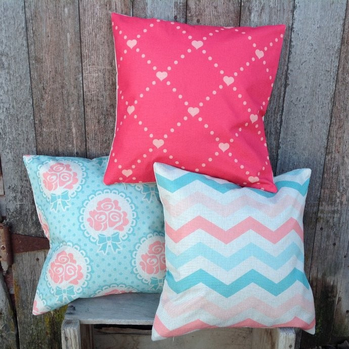 Valentine Print Pillow Covers | Jane