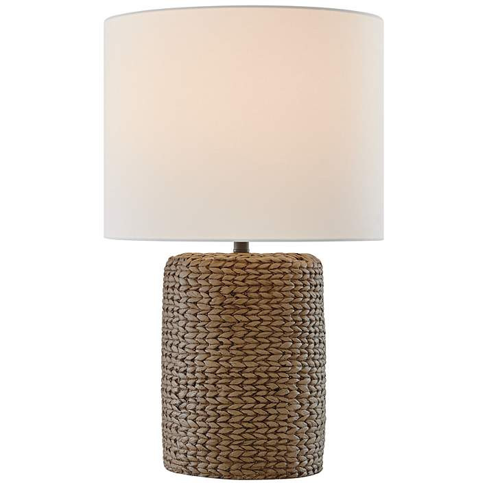 Lite Source Sujay 28 3/4" Brown Concrete LED Outdoor Table Lamp | Lamps Plus