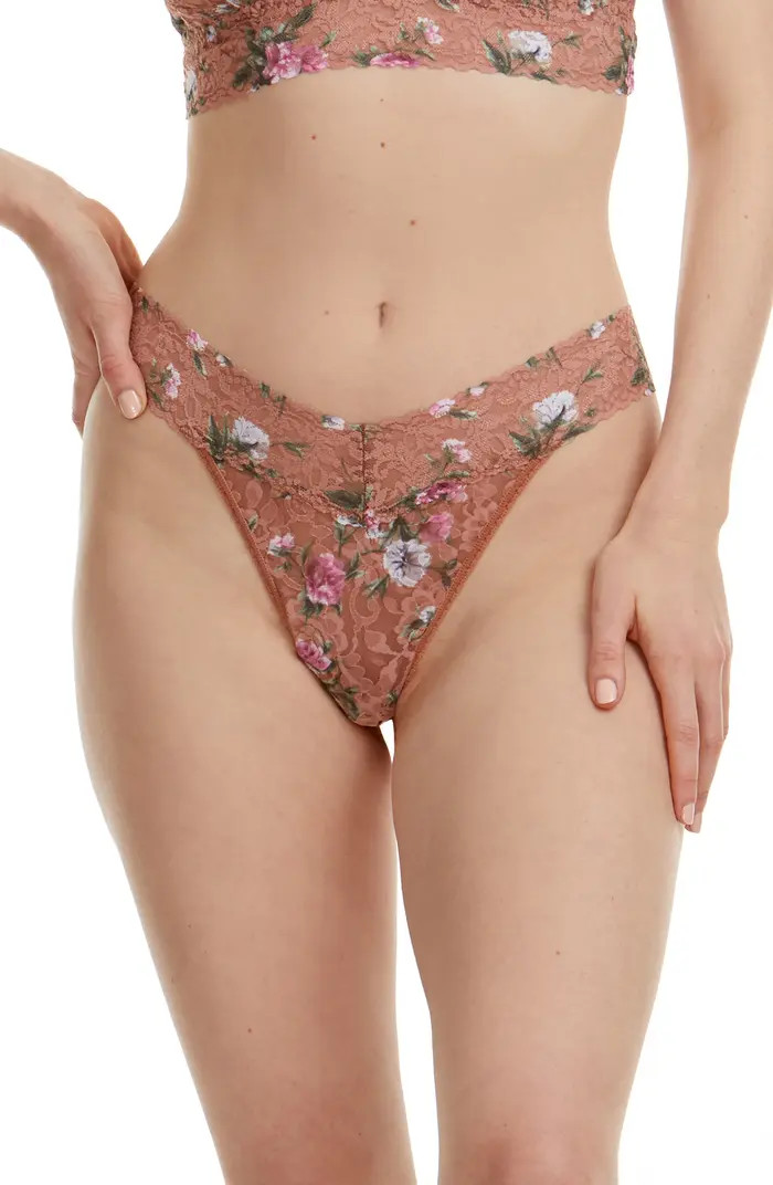 Print Original Rise Thong | Nordstrom