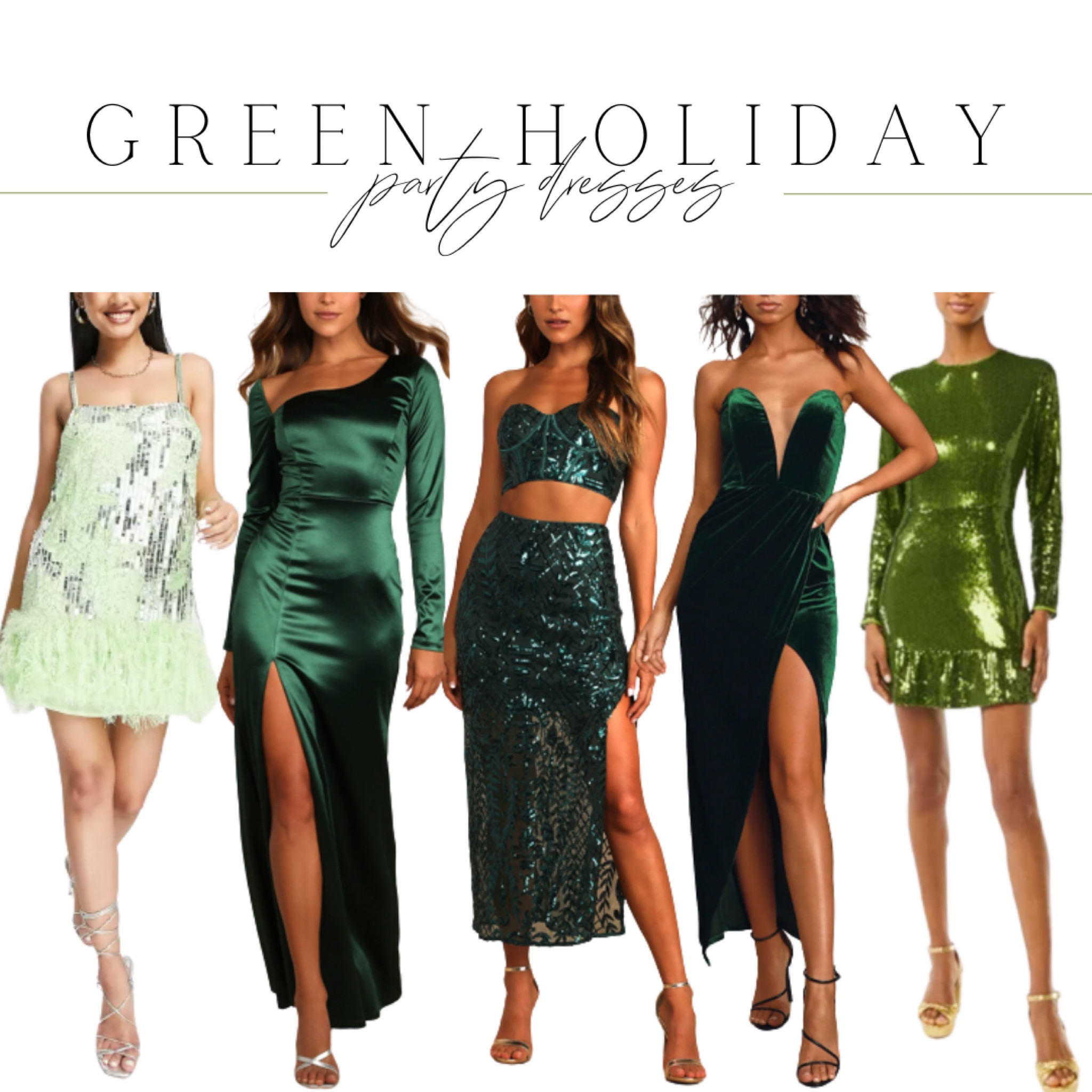 Green Holiday Dresses, Christmas Parties, Sequin Dress, Velvet Dresses, Formal Dress, Feathers, Wal-Mart Fashion, Lulus Fashion, Asos Fashion

#LTKunder100 #LTKSeasonal #LTKHoliday