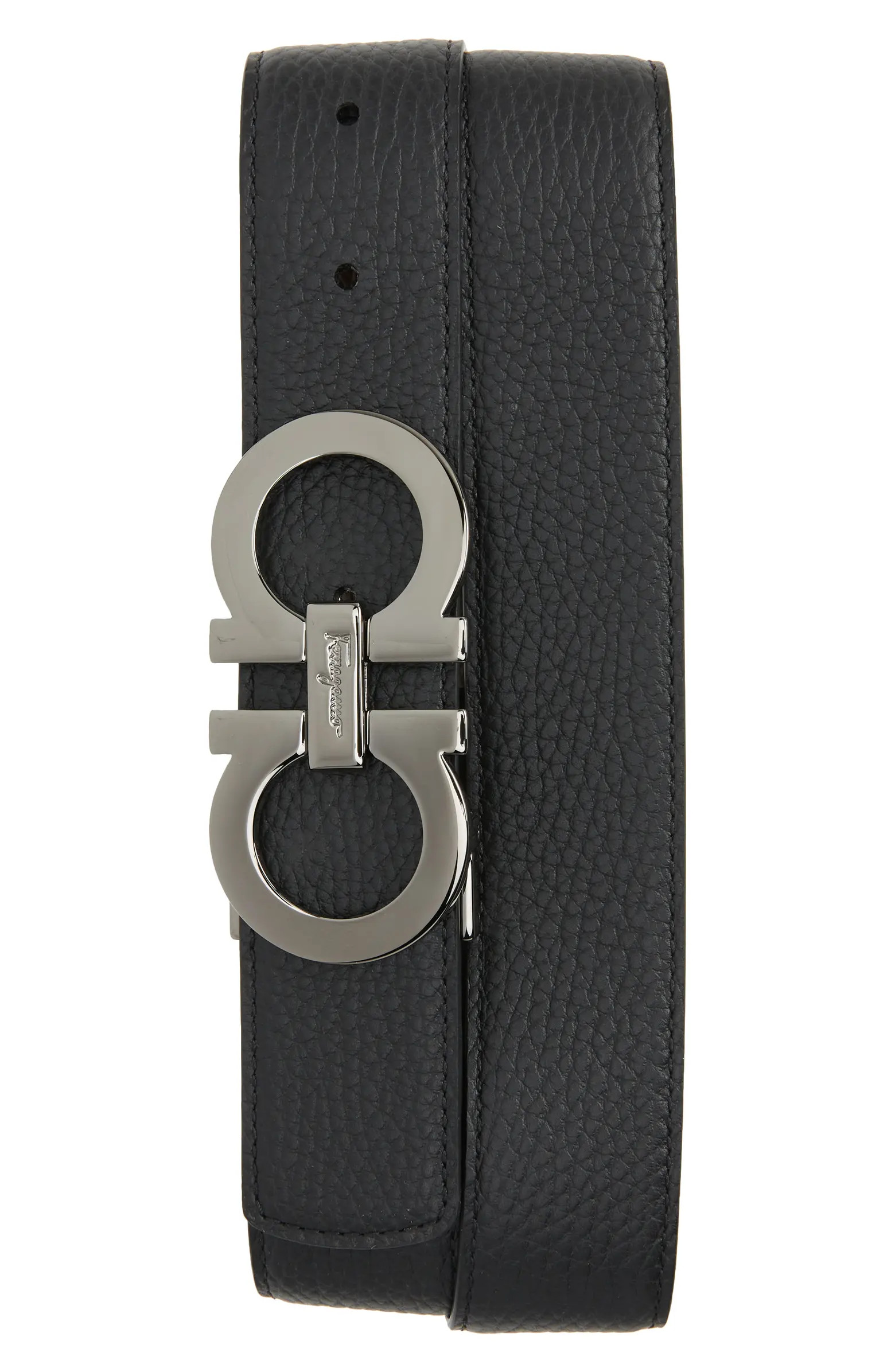 Double Gancio Reversible Leather Belt | Nordstrom