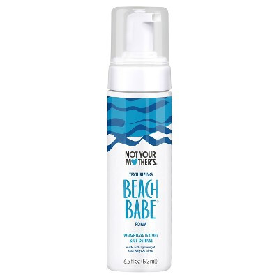 Not Your Mother's Beach Babe Texturizing Foam - 6.5oz: Curl Enhancer, For All Hair Types | Target