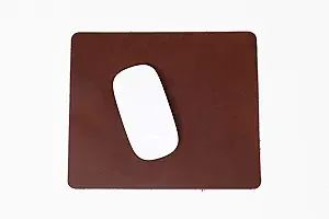 Full Grain Premium Real Leather Mouse Pad (Red Maple) | Amazon (US)