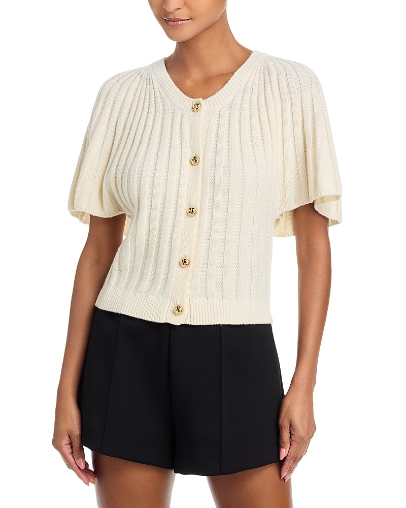 Frame The Wool Cashmere Flutter Cardigan | Bloomingdale's (US)
