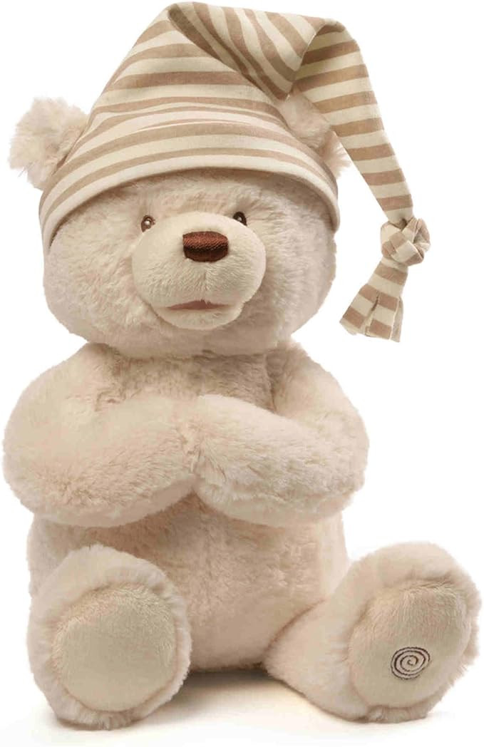 GUND Animated Goodnight Prayer Bear Spiritual Plush Stuffed Animal, 15" | Amazon (US)