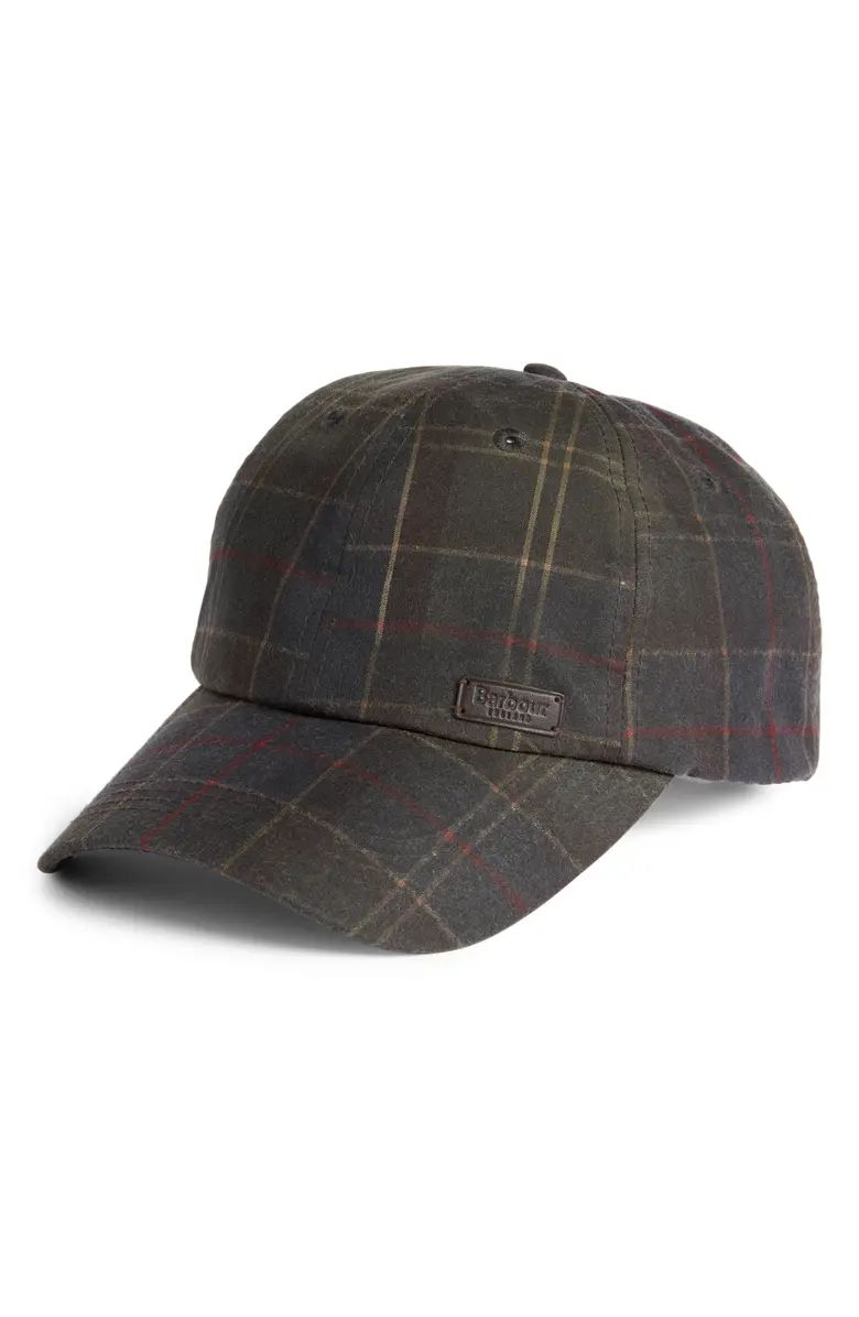 Barbour Darwen Tartan Baseball Cap | Nordstrom | Nordstrom