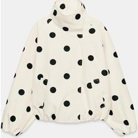 Zara - Bomberjacke Mit Punkten - Weiß - Xl - Damen | Zara DE